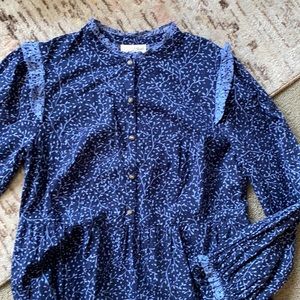 Universal thread blue cottagecore dress